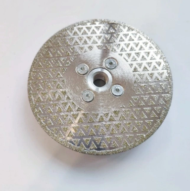 Single Side Star Electroplated Diamond Stone Grinding Wheel